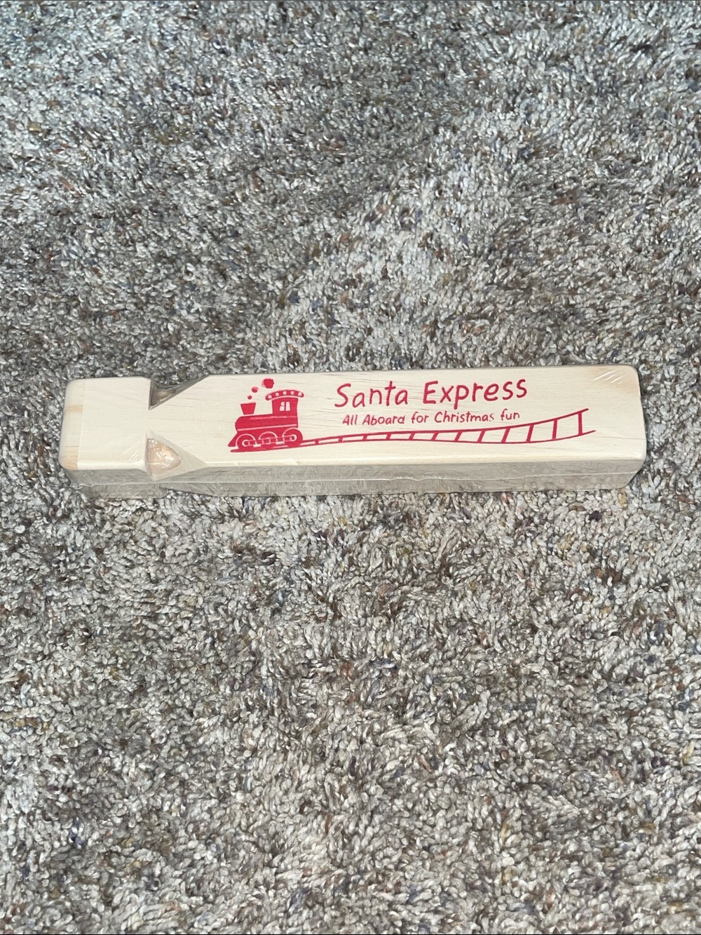 Sealed Santa Express Wooden Stocking Stuffer